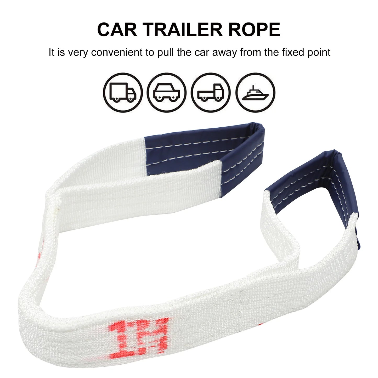 1PC heavy duty recovery strap