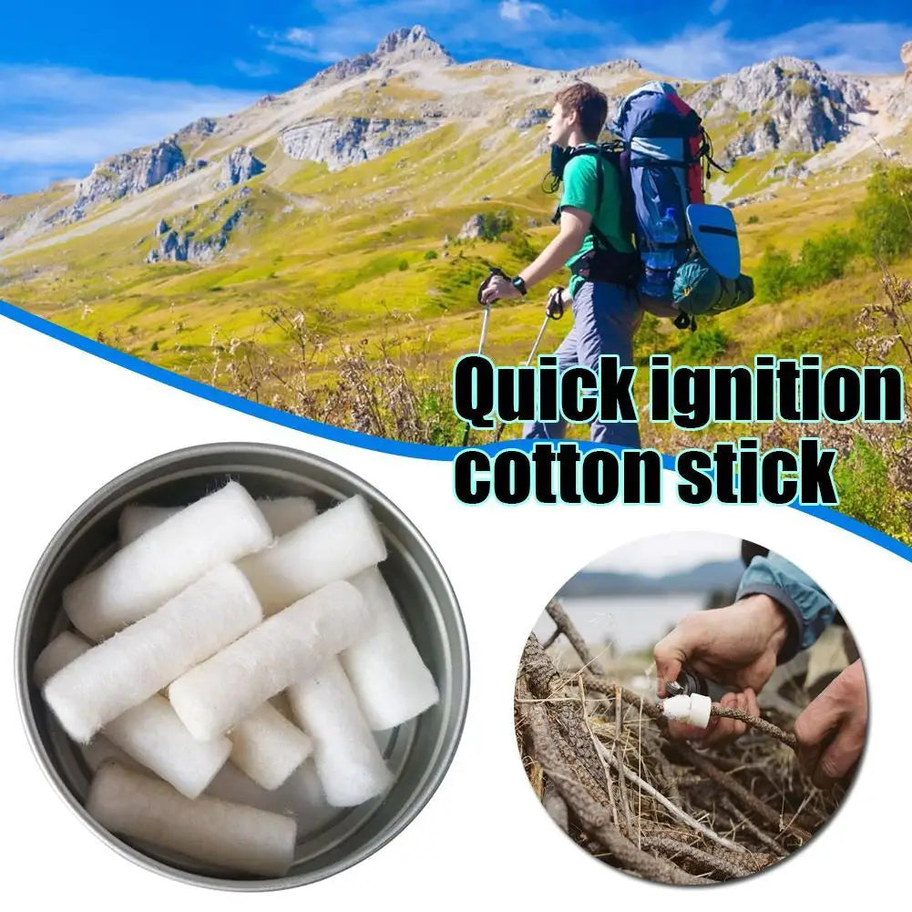 Paraffin Cotton Fire Starter Rolls