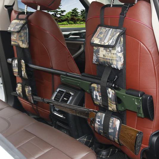 Back Seat Gun Rack with Storage