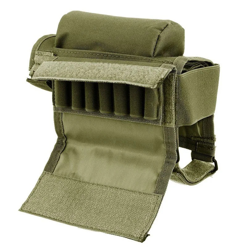 Cheek Rest Rifle Pouch with Ammo Slots