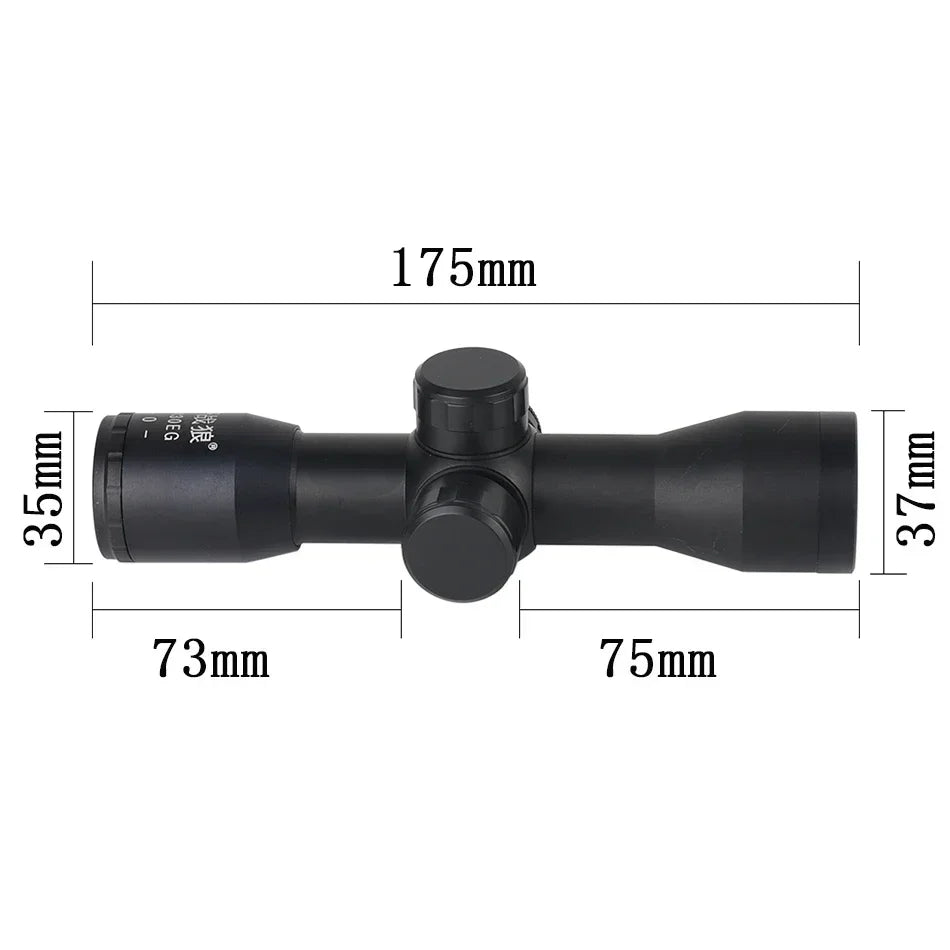 4x30 Rifle Scope