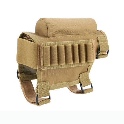 Cheek Rest Rifle Pouch with Ammo Slots