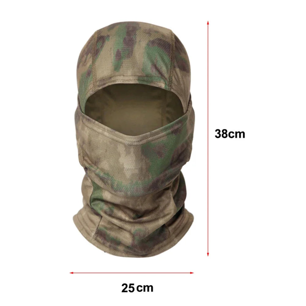 Camouflage Tactical Face Mask