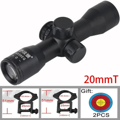 4x30 Rifle Scope