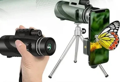 EagleSight 80x100 Monocular with tripod & phone clip.